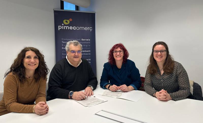 PIMEC Comerç i Rezero signen un conveni de col·laboració per promoure la reducció de plàstics i el consum responsable en els establiments de proximitat catalans 